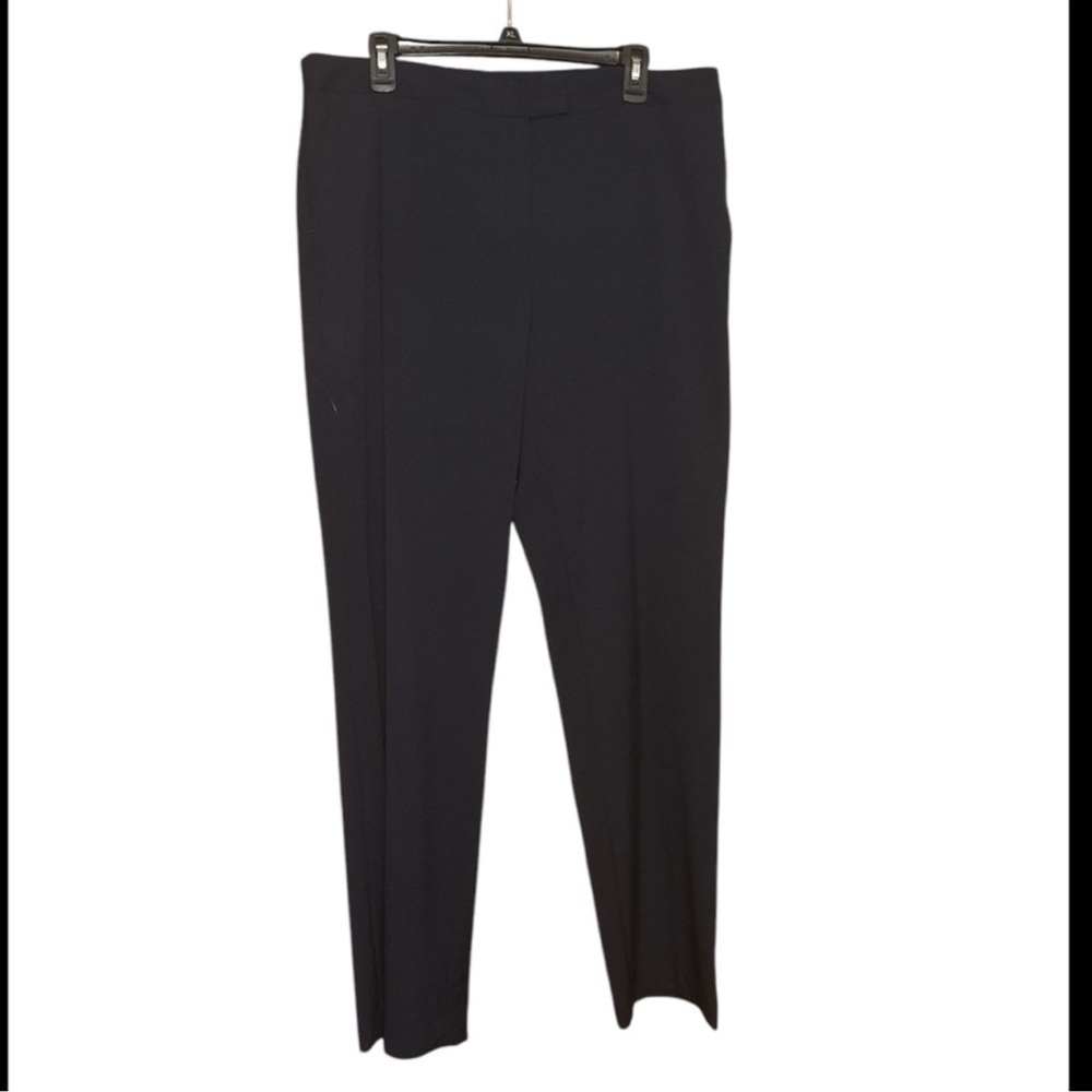 Jones, New York Sydney, navy blue pants size 14 Classic Black Women's Pants
